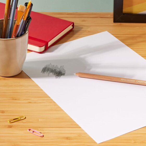 Caran d’Ache Pencil Blender Single – Colourless Wax-Oil Lead for Smooth Blending