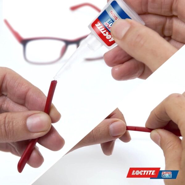 Loctite Precision Super Glue – 5 g Liquid Adhesive in Precision Bottle with Long Nozzle & Anti‑Clog Cap 6 Loctite Precision (5g) Glue – Strong Liquid Adhesive for Quick, Accurate Repairs & Bonding