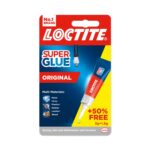 Loctite Universal Super Glue 50% Free (4.5g) – Strong, Fast-Drying Adhesive for Multiple Surfaces & Repairs