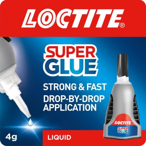 Loctite Super Glue Liquid Control 5g – Precision Adhesive for Quick Repairs on Wood, Metal, Plastic, Ceramic & More