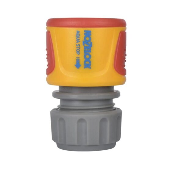 Hozelock AquaStop Connector Rubber Grip (12.5mm-15mm) – Leak-Free, Quick Connect Hose Fitting