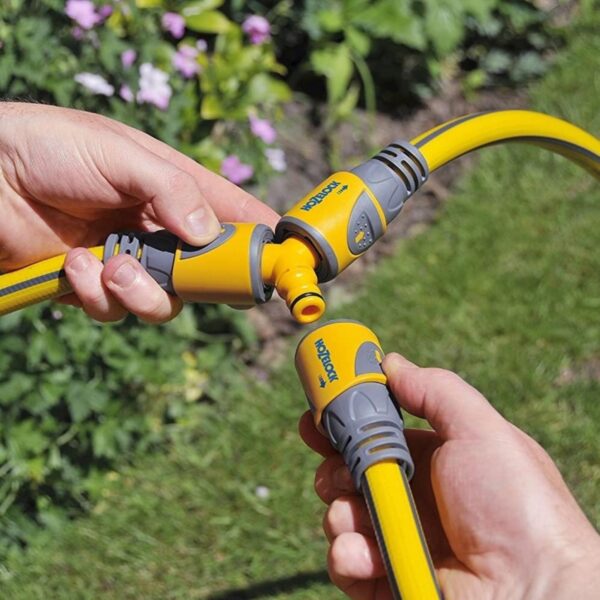 Hozelock Y-Split Connector – Efficient Dual Hose Connection for Simultaneous Watering 2 Hozelock Y-Split Connector – Efficient Dual Hose Connection for Simultaneous Watering