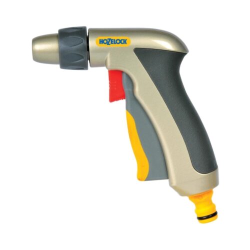 Hozelock Jet Plus Spray Gun (Metal) – Durable Metal Construction with Adjustable Spray for Precise Watering