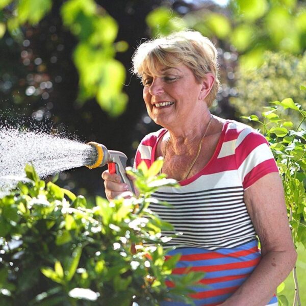 Hozelock Hozelock Multi Plus Spray Gun (Rose Head) – 8 Spray Patterns & Adjustable Flow Control for Versatile Watering 1 Hozelock Hozelock Multi Plus Spray Gun (Rose Head) – 8 Spray Patterns & Adjustable Flow Control for Versatile Watering