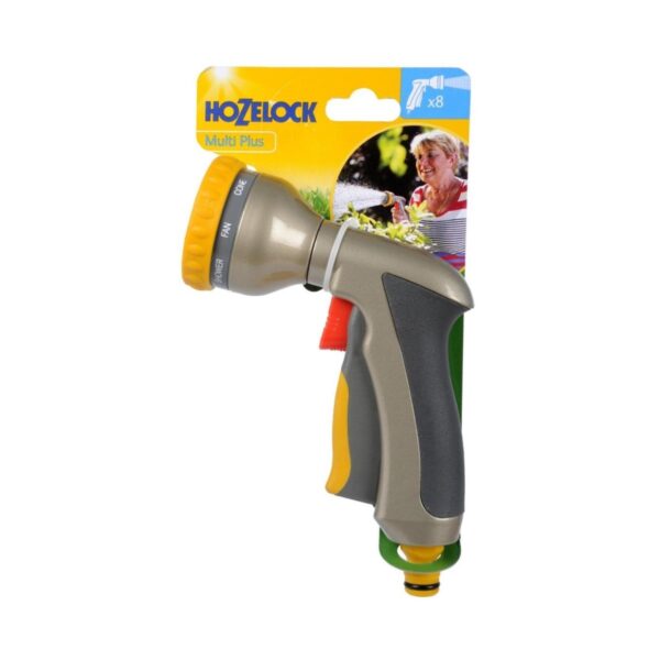 Hozelock Hozelock Multi Plus Spray Gun (Rose Head) – 8 Spray Patterns & Adjustable Flow Control for Versatile Watering 2 Hozelock Hozelock Multi Plus Spray Gun (Rose Head) – 8 Spray Patterns & Adjustable Flow Control for Versatile Watering