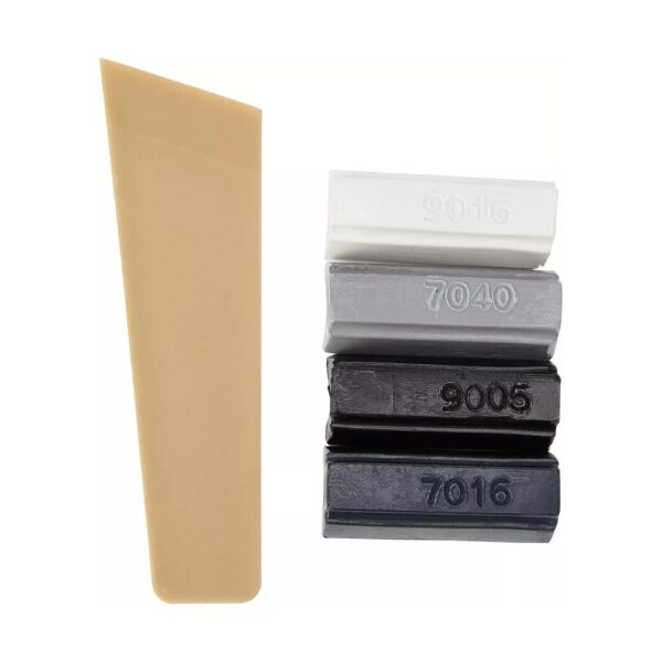 Briwax Wax Filler Sticks – White, Black & 2 Shades of Grey (Wood Filler for Repair & Polishing) 1 Briwax Wax Filler Sticks – White, Black & 2 Shades of Grey (Wood Filler for Repair & Polishing)