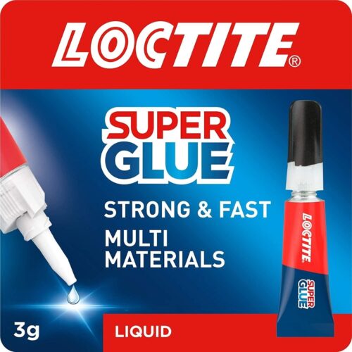 Loctite Universal Super Glue (3g) – Strong & Fast Adhesive for Multiple Surfaces
