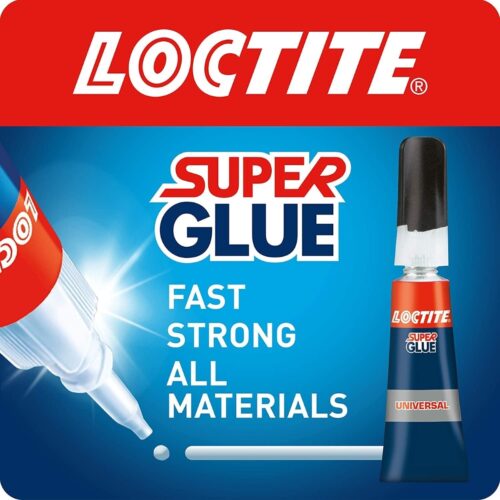 Loctite Universal Super Glue (3g) – Strong & Fast Adhesive for Multiple Surfaces