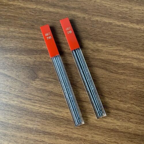 Caran d'Ache Technograph 2mm 2B Replacement Leads - 3pcs Technical Pencil Refills 6 Caran d’Ache Technograph 2mm 2B Replacement Leads – 3pcs Technical Pencil Refills