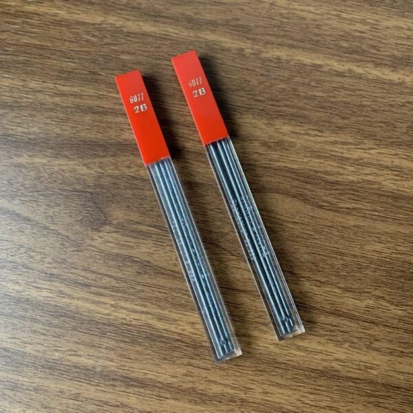 Caran d'Ache Technograph 2mm 2B Replacement Leads - 3pcs Technical Pencil Refills 2 Caran d’Ache Technograph 2mm 2B Replacement Leads – 3pcs Technical Pencil Refills