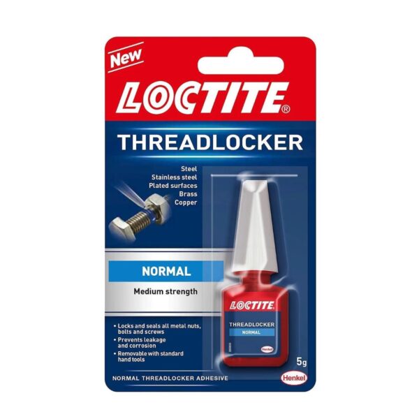 9226.jpg Loctite Threadlocker (5g) – Fast-Acting Lock & Sealant for Threads, Prevents Leakage & Corrosion