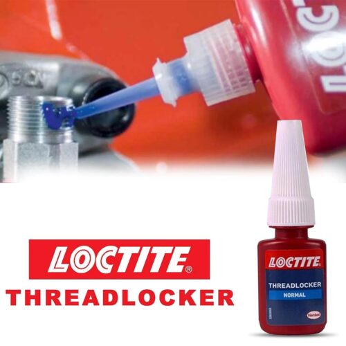 Loctite Threadlocker 5g – Medium Strength Adhesive for Metal Fasteners – Prevents Loosening, Leakage & Corrosion 9 Loctite Threadlocker (5g) – Fast-Acting Lock & Sealant for Threads, Prevents Leakage & Corrosion
