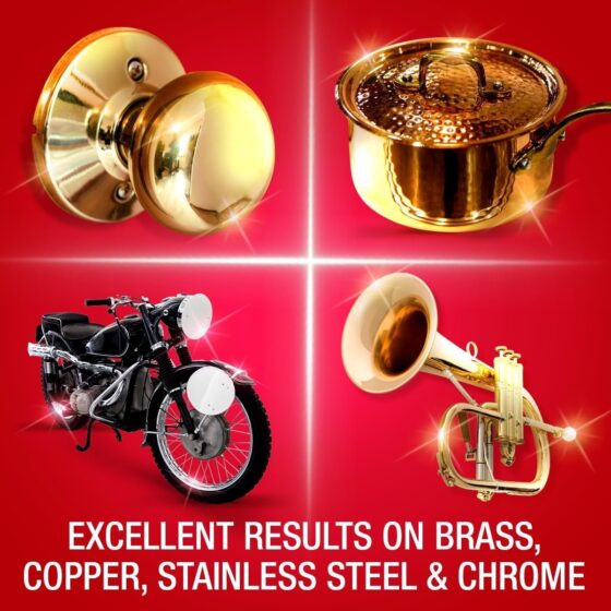 Brasso Metal Polish Wadding (75g) – Effortless Shine for Brass, Copper & All Metals