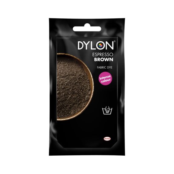 Dylon Expresso Brown Hand Dye – Vibrant, Long-Lasting Fabric Color for DIY & Crafts