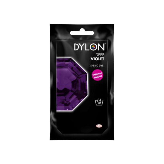 Dylon Deep Violet Hand Dye – Vibrant, Long-Lasting Fabric Color for DIY & Crafts