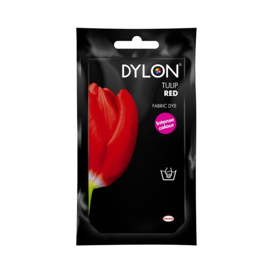Dylon Tulip Red Hand Dye – Vibrant, Long-Lasting Fabric Color for DIY & Crafts