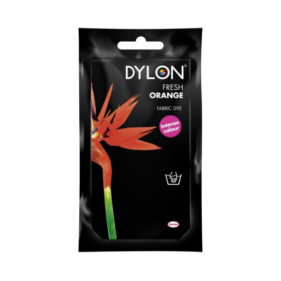 Dylon Fresh Orange Hand Dye – Vibrant, Long-Lasting Fabric Color for DIY & Crafts