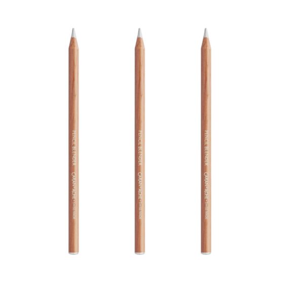 Caran d’Ache Pencil Blender (3/box) – Colourless Wax-Oil Blending Pencils