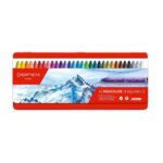 Caran d’Ache Neocolor II 30 Water Soluble Wax Colour Pastels in Metal Tin