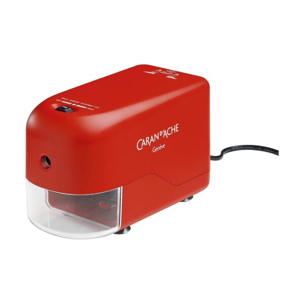 Caran d’Ache Automatic Electric Pencil Sharpener, Red