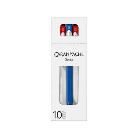 Caran d’Ache Junior 5″ Fixpencil 2mm Clutch Pencils Assorted Colours (Red, Green, Blue)