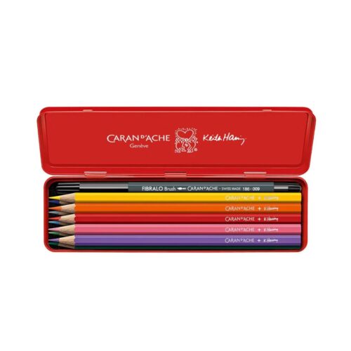 Caran d’Ache Water Soluble Colouring Set 11pc By Keith Haring