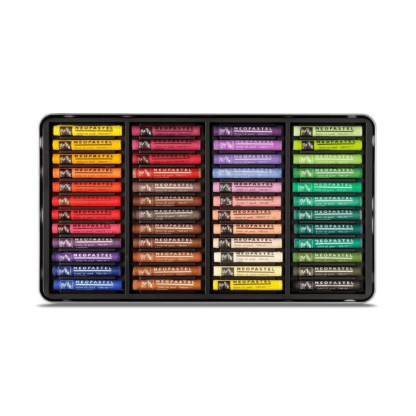 Caran d'Ache Neopastel 96 High-Quality Artist Assorted Colour Oil Pastels in Cardboard Box 1 Caran d’Ache Neopastel 96 High-Quality Artist Assorted Colour Oil Pastels in Cardboard Box