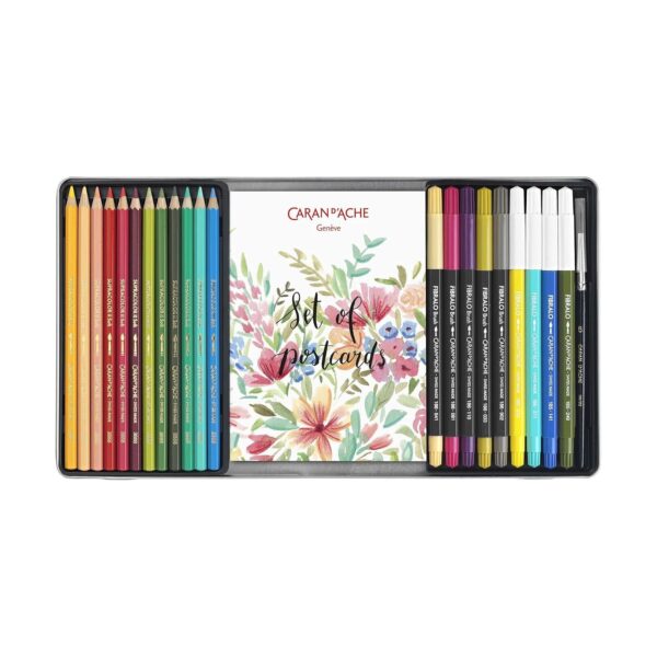 Caran d’Ache Mixed media Botanical Set – 41.25