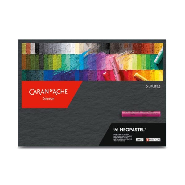 Caran d'Ache Neopastel 96 High-Quality Artist Assorted Colour Oil Pastels in Cardboard Box 3 Caran d’Ache Neopastel 96 High-Quality Artist Assorted Colour Oil Pastels in Cardboard Box