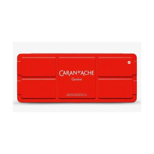 Caran d'Ache Gouache Studio 7 Watercolour Pens with 10ml White Tube & Brush in Metal Box 7 Caran d’Ache Gouache Studio 7 Watercolour Pens with 10ml White Tube & Brush in Metal Box