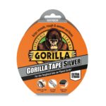 Gorilla Tape Silver 48mm x 32M – Heavy Duty, Weather-Resistant Duct Tape for Ultimate Holding Power