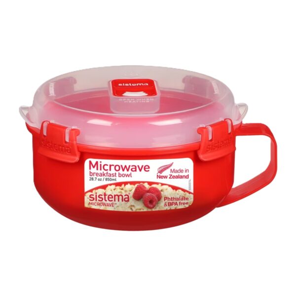 Sistema Microwave Round Bowl 850ml – BPA-Free Plastic