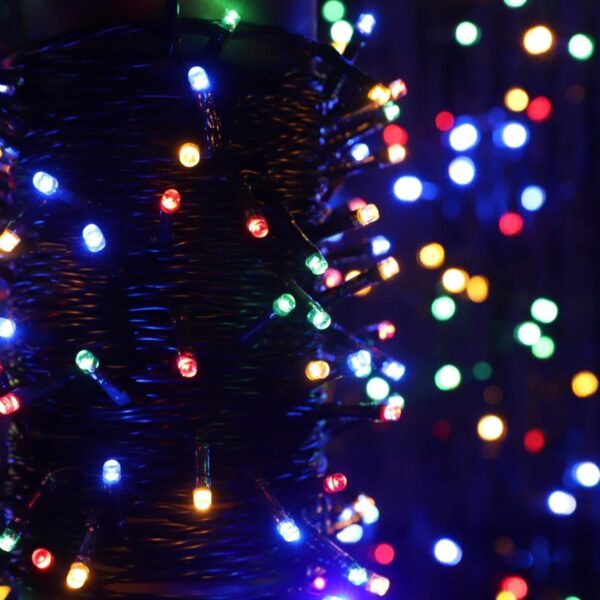 200 LED Pastel String Lights 200 LED Pastel String Lights (19.9m) – Battery Fairy Lights for Christmas, Weddings, and Home Decor