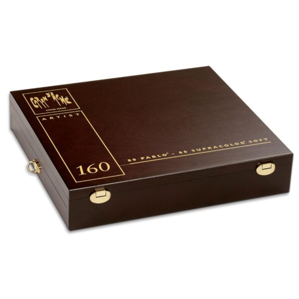 Caran d'Ache Supracolor & Pablo Pencil Set (160) - Premium Wooden Box Collection 1 Caran d’Ache Supracolor & Pablo Pencil Set (160) – Premium Wooden Box Collection