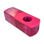 Jakar 2-in-1 Random Colour Choice Neon Pencil Sharpener and Eraser – Compact and Versatile Design