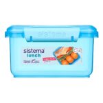 Sistema Blue Sandwich Box 1.2L – Leakproof, BPA-Free & Perfect for Fresh Food Storage