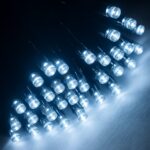 200 LED White String Lights (19.9m) – Battery Fairy Lights for Christmas, Weddings, and Home Decor