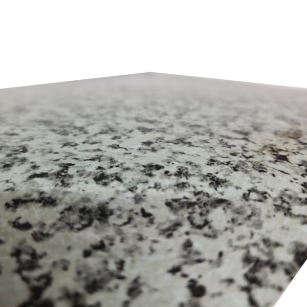 White Granite Stone Effect Adhesive Vinyl Floor Tiles 30.5cm x 30.5cm x 0.9mm Each (5 Pack) - 3sqft 2 White Granite Stone Effect Adhesive Vinyl Floor Tiles 30.5cm x 30.5cm x 0.9mm Each (Single Sample)