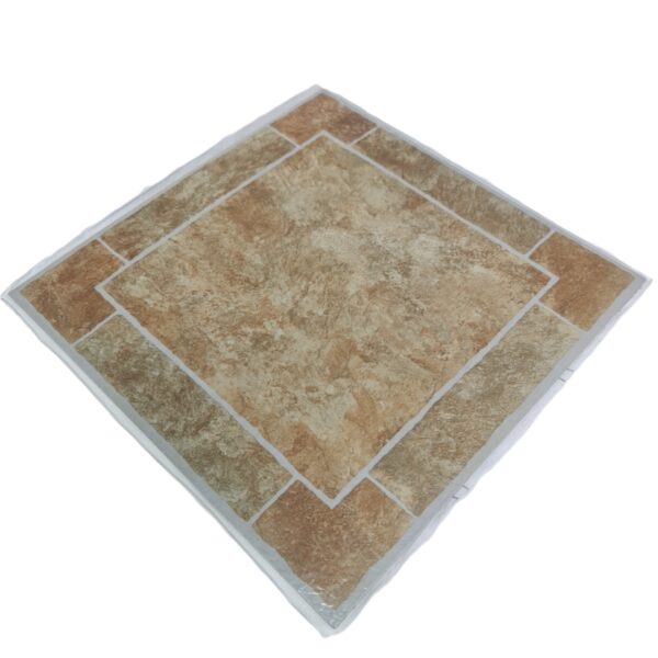 DIY-STN-SND.jpg Light Sand Stone Effect Adhesive Vinyl Floor Tiles 30.5cm x 30.5cm x 0.9mm Each (Single Sample)