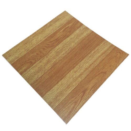 Wood Dark Effect Adhesive Vinyl Floor Tiles 30.5cm x 30.5cm x 0.9mm Each (Single Sample)