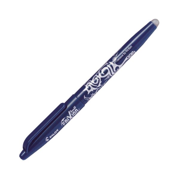 FR7-BLU.jpg Pilot Blue (1 Pen) Frixion Rollerball – Medium 0.7mm, Erasable Ink Removes by Friction