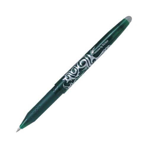 Pilot Green (1 Pen) Frixion Rollerball - Medium 0.7mm, Erasable Ink Removes by Friction 9 Pilot Green (1 Pen) Frixion Rollerball – Medium 0.7mm, Erasable Ink Removes by Friction