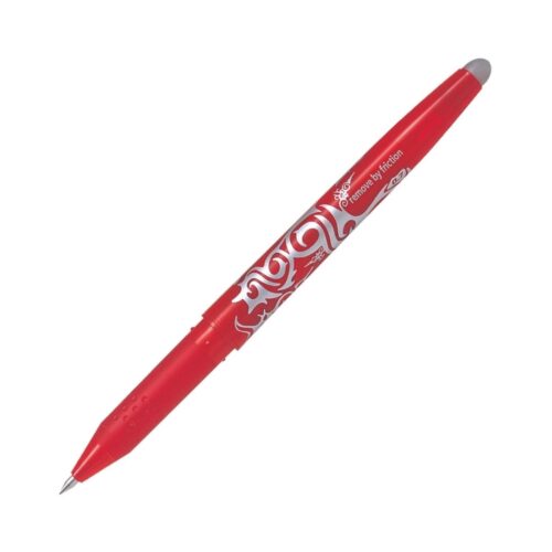 Pilot Red (3 Pen) Frixion Rollerball - Medium 0.7mm, Erasable Ink Removes by Friction 10 Pilot Red (1 Pen) Frixion Rollerball – Medium 0.7mm, Erasable Ink Removes by Friction