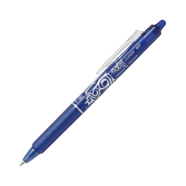FRK7-BLU.jpg Pilot Blue (1 Pen) Frixion Retractable Pen – Medium 0.7mm Erasable Ink for Effortless Writing & Editing