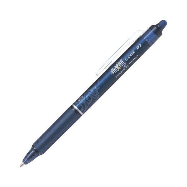 FRK7-BLU-BLK.jpg Pilot Blue Black (1 Pen) Frixion Retractable Pen – Medium 0.7mm Erasable Ink for Effortless Writing & Editing