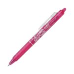 Pilot Pink (1 Pen) Frixion Retractable Pen – Medium 0.7mm Erasable Ink for Effortless Writing & Editing
