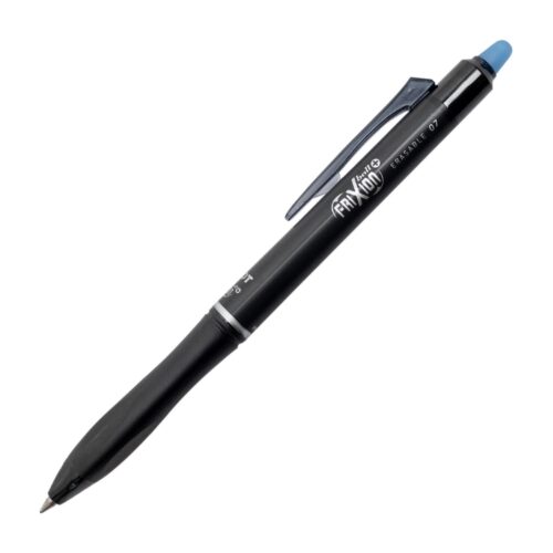 Pilot FriXion Ball+ Retractable 1 Blue Pen – Medium 0.7mm, Erasable Ink & Eco-Friendly Design