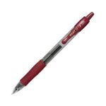 Pilot G-2 Dark Red 1 Pen Broad 0.7mm Medium Retractable Rollerball Pen – Iconic Gel Pen with Bold Writing