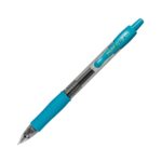 Pilot G-2 Light Blue 1 Pen Broad 0.7mm Medium Retractable Rollerball Pen – Iconic Gel Pen with Bold Writing