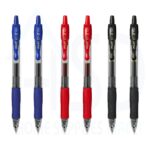 Pilot G-2 6 Pen Set (2 Blue, 2 Red & 2 Black) Broad 0.7mm Medium Retractable Rollerball Pen – Iconic Gel Pen with Bold Writing